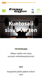 Mobile Screenshot of easygym.fi